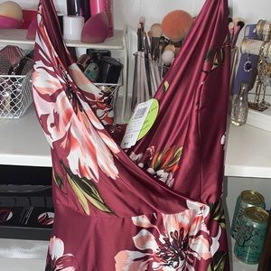 Floral prom dress